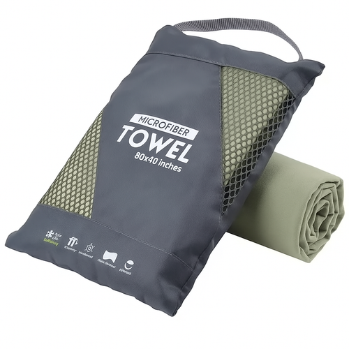 EquiHaven™ Quick-Dry Grooming Towel (40×80 cm)