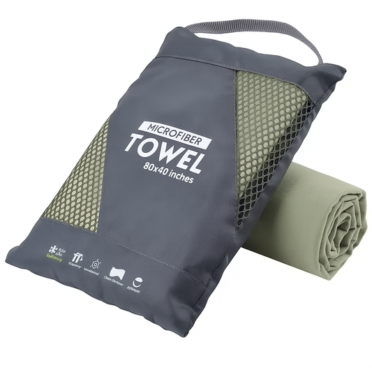 EquiHaven™ Quick-Dry Grooming Towel (40×80 cm)